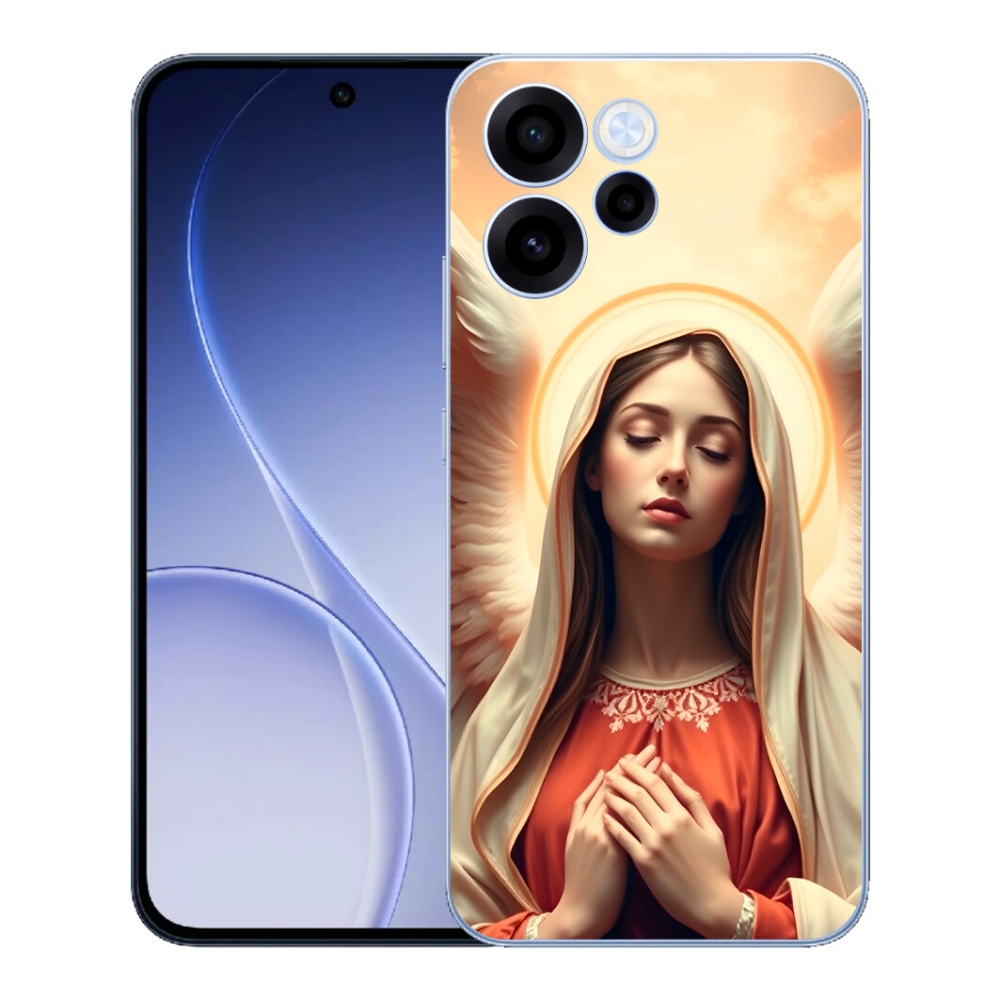 Gelový kryt mmCase na Oppo Reno 15 FS 5G - náboženský motiv