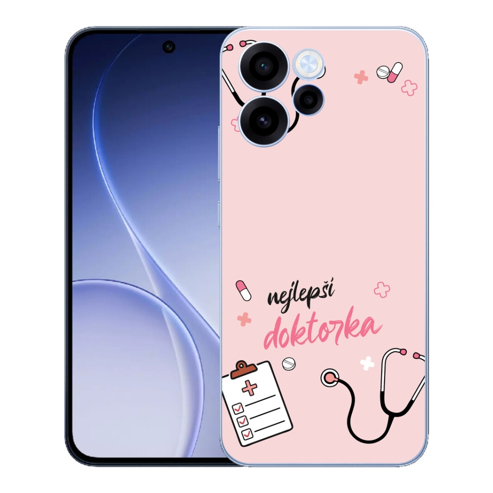 Gelový kryt mmCase na Oppo Reno 15 FS 5G - nejlepší doktorka
