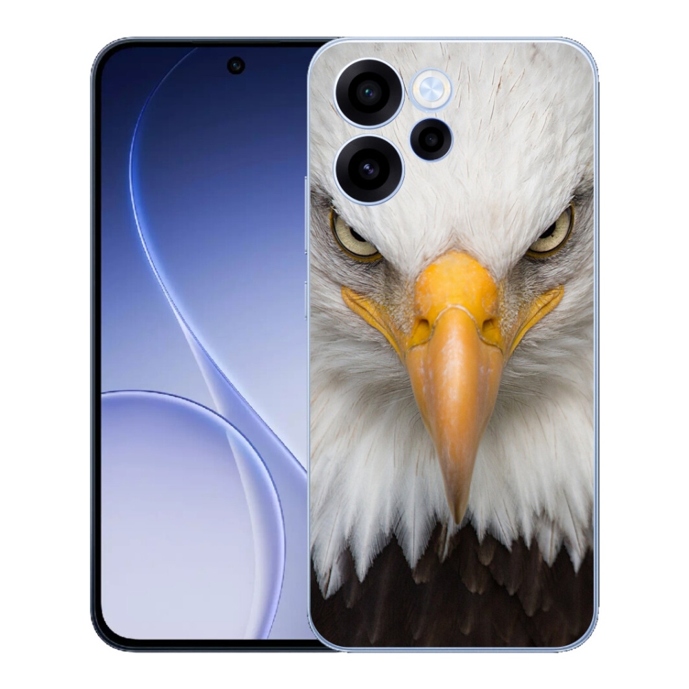 Gelový kryt mmCase na Oppo Reno 15 FS 5G - orel