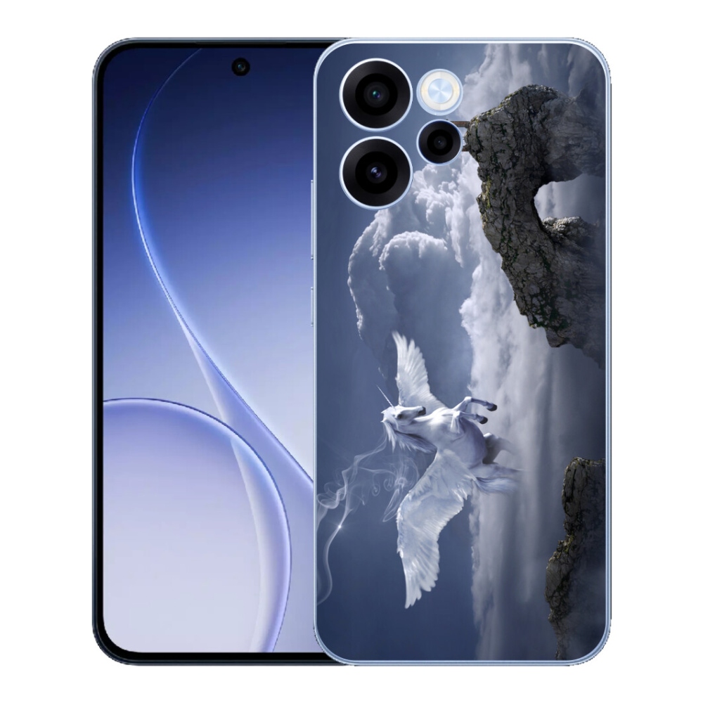 Gelový kryt mmCase na Oppo Reno 15 FS 5G - pegas