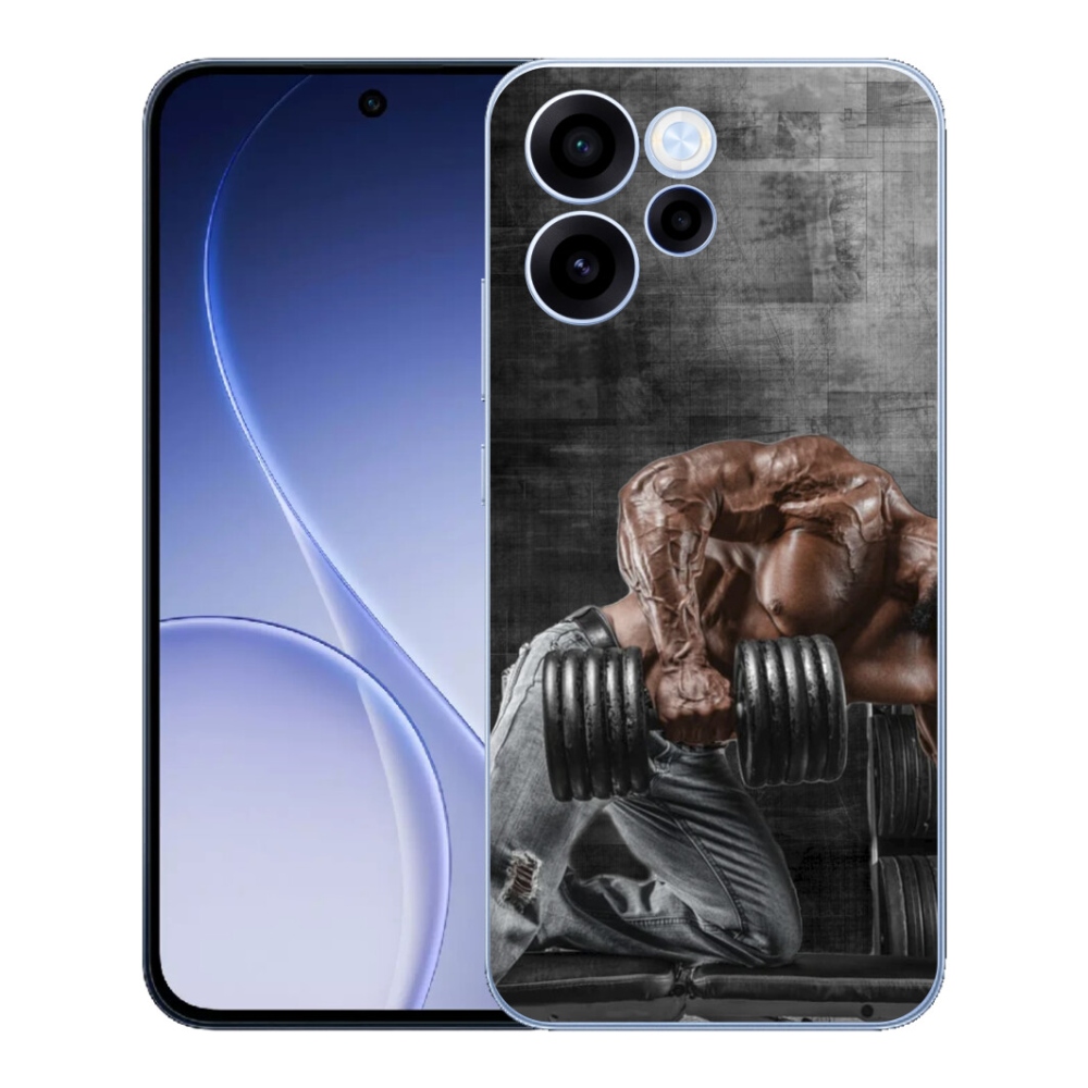 Gelový kryt mmCase na Oppo Reno 15 FS 5G - posilování 1