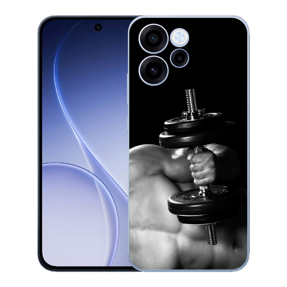 Gelový kryt mmCase na Oppo Reno 15 FS 5G - posilování 2