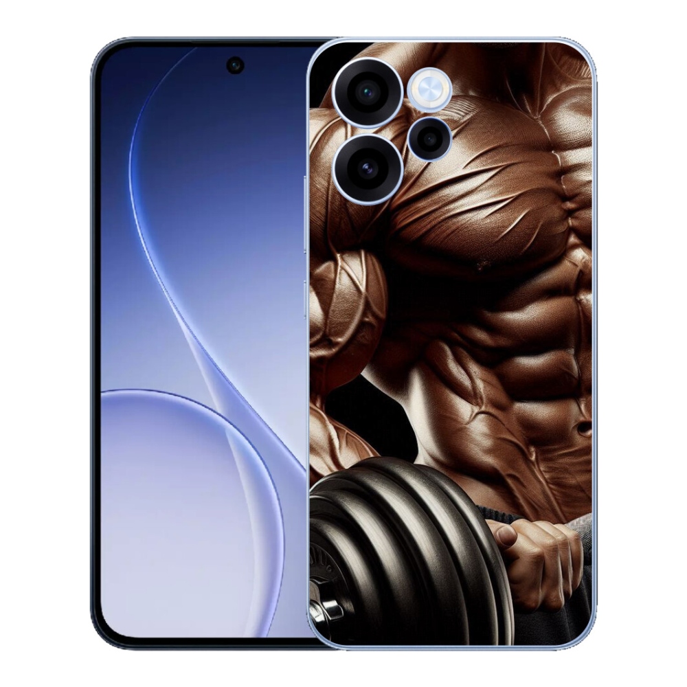 Gelový kryt mmCase na Oppo Reno 15 FS 5G - posilování 4