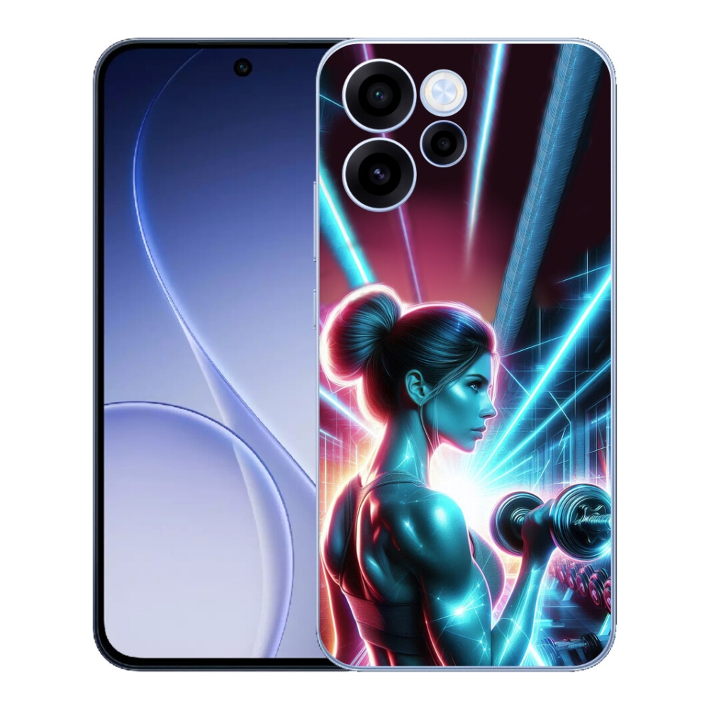 Gelový kryt mmCase na Oppo Reno 15 FS 5G - posilování