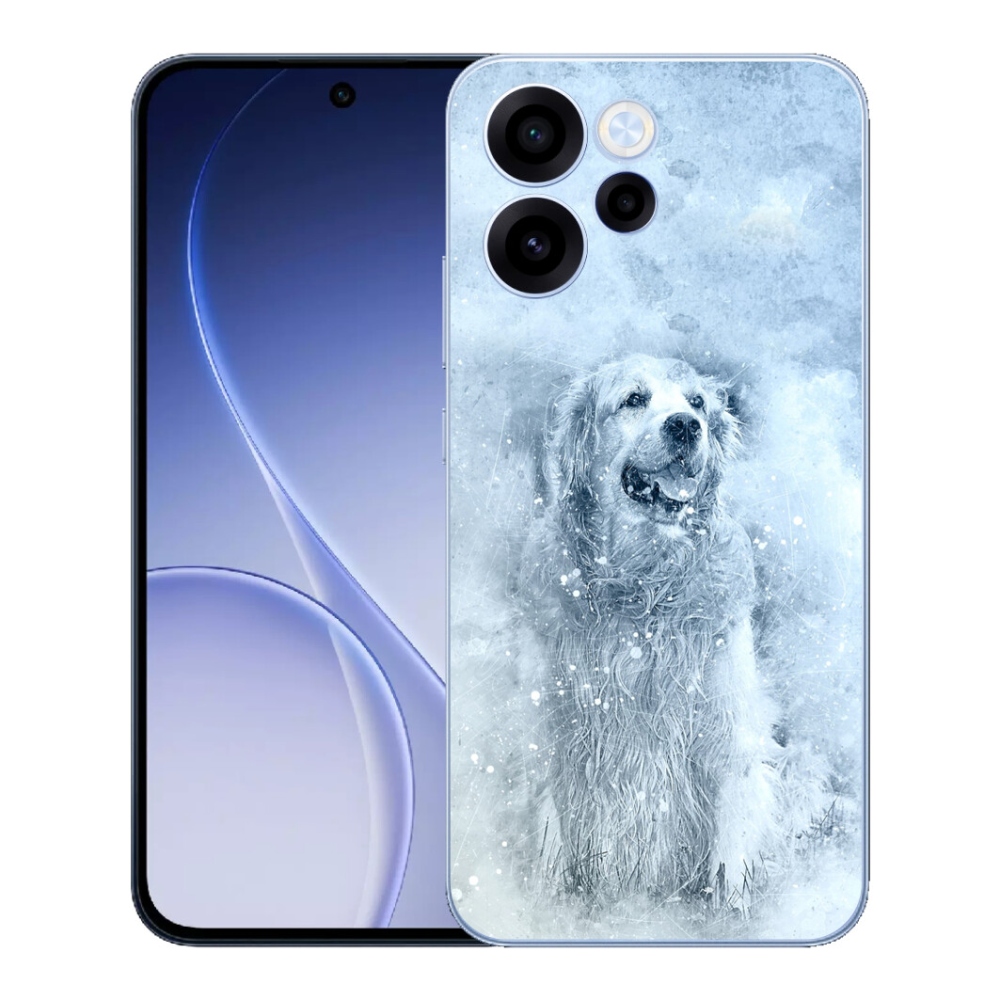 Gelový kryt mmCase na Oppo Reno 15 FS 5G - retrívr