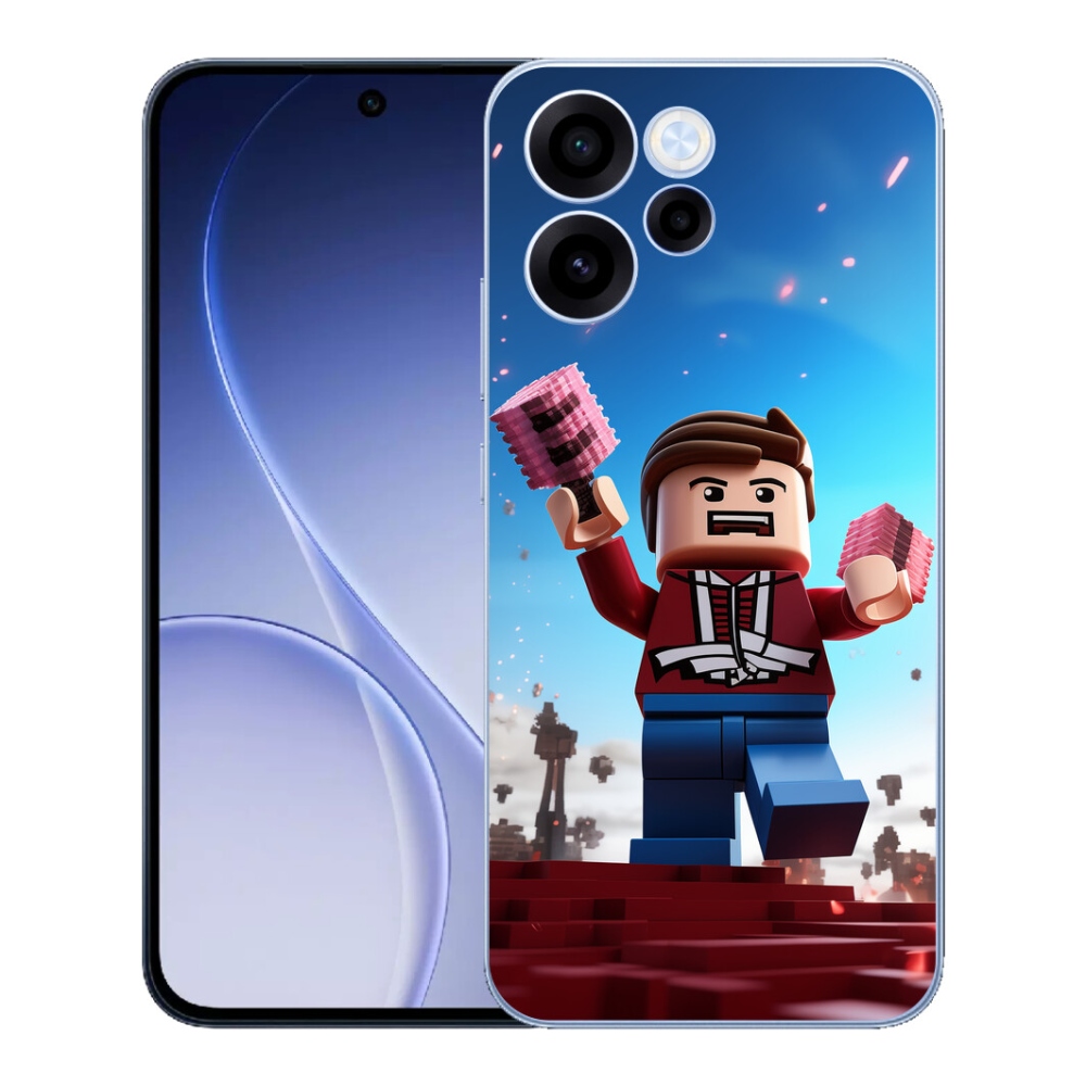 Gelový kryt mmCase na Oppo Reno 15 FS 5G - roblox 2