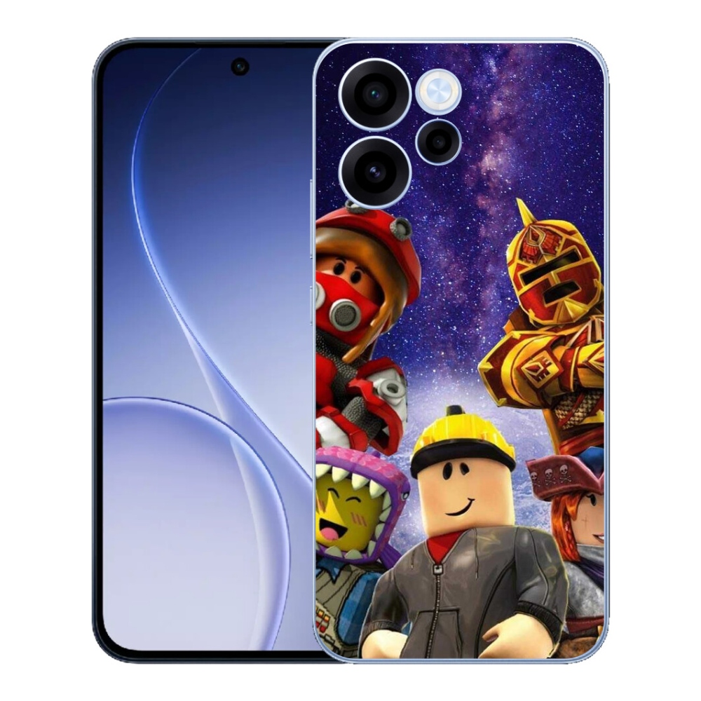 Gelový kryt mmCase na Oppo Reno 15 FS 5G - roblox 3