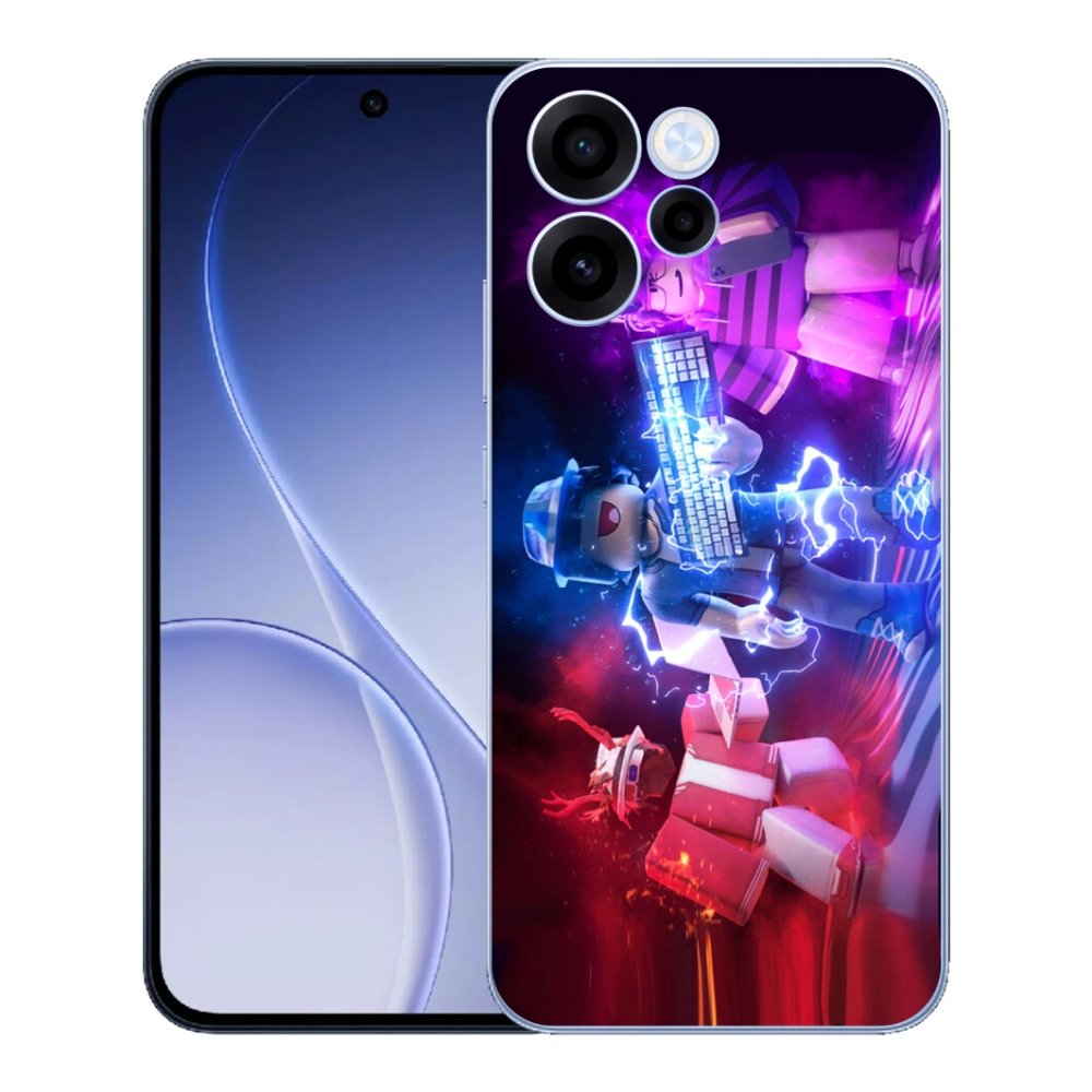 Gelový kryt mmCase na Oppo Reno 15 FS 5G - roblox
