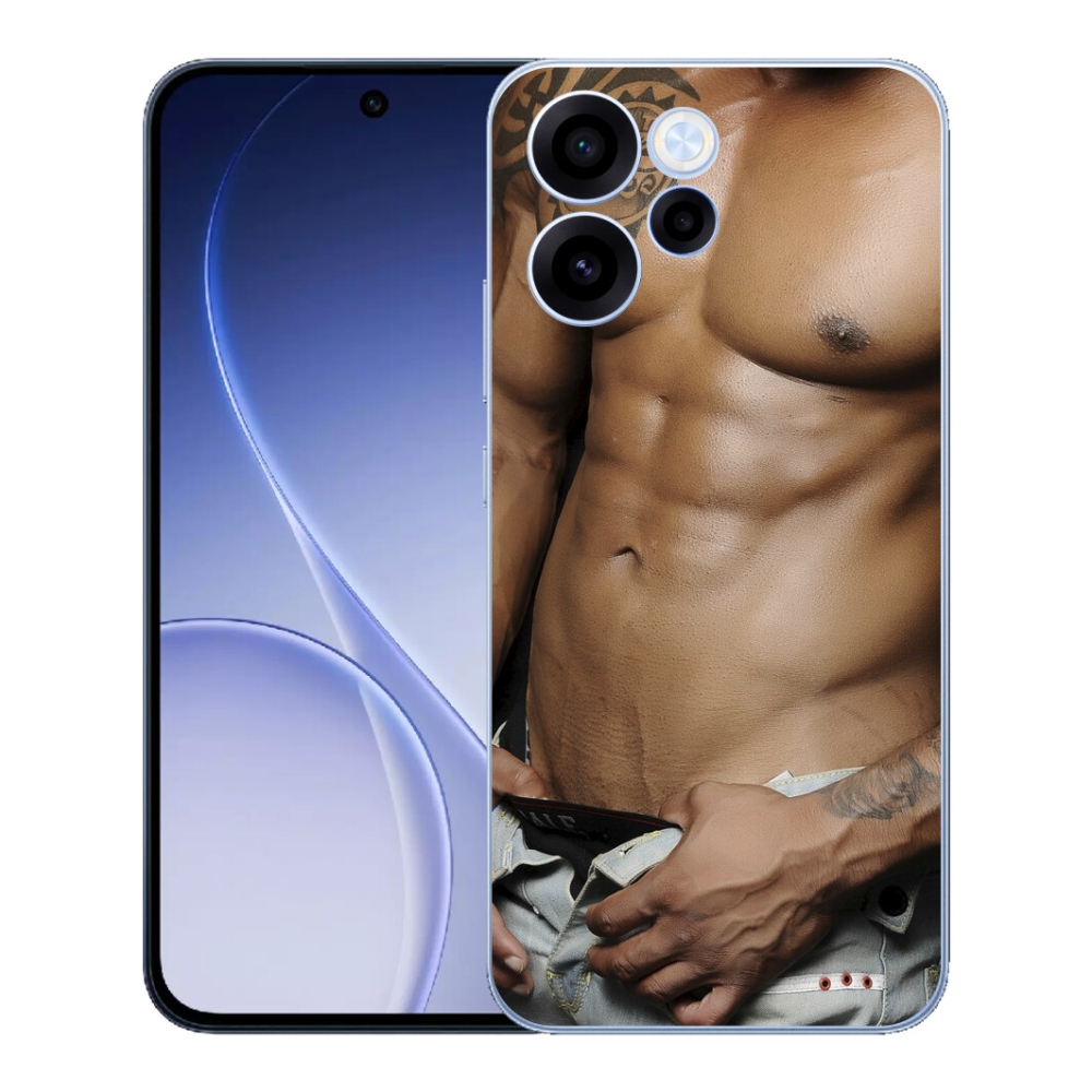 Gelový kryt mmCase na Oppo Reno 15 FS 5G - sexy muž