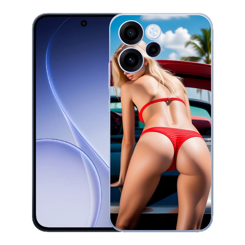 Gelový kryt mmCase na Oppo Reno 15 FS 5G - sexy žena 2