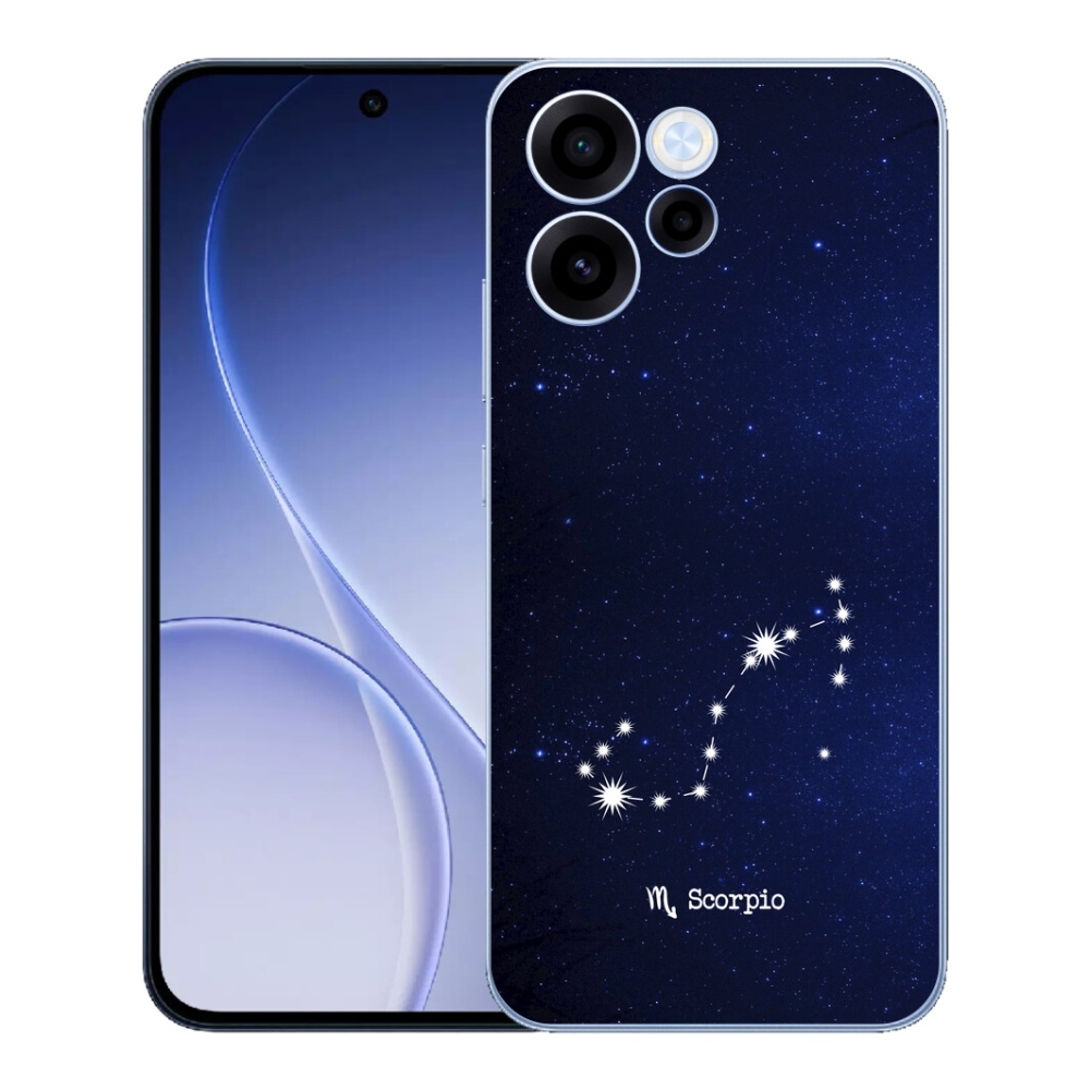 Gelový kryt mmCase na Oppo Reno 15 FS 5G - souhvězdí Štíra