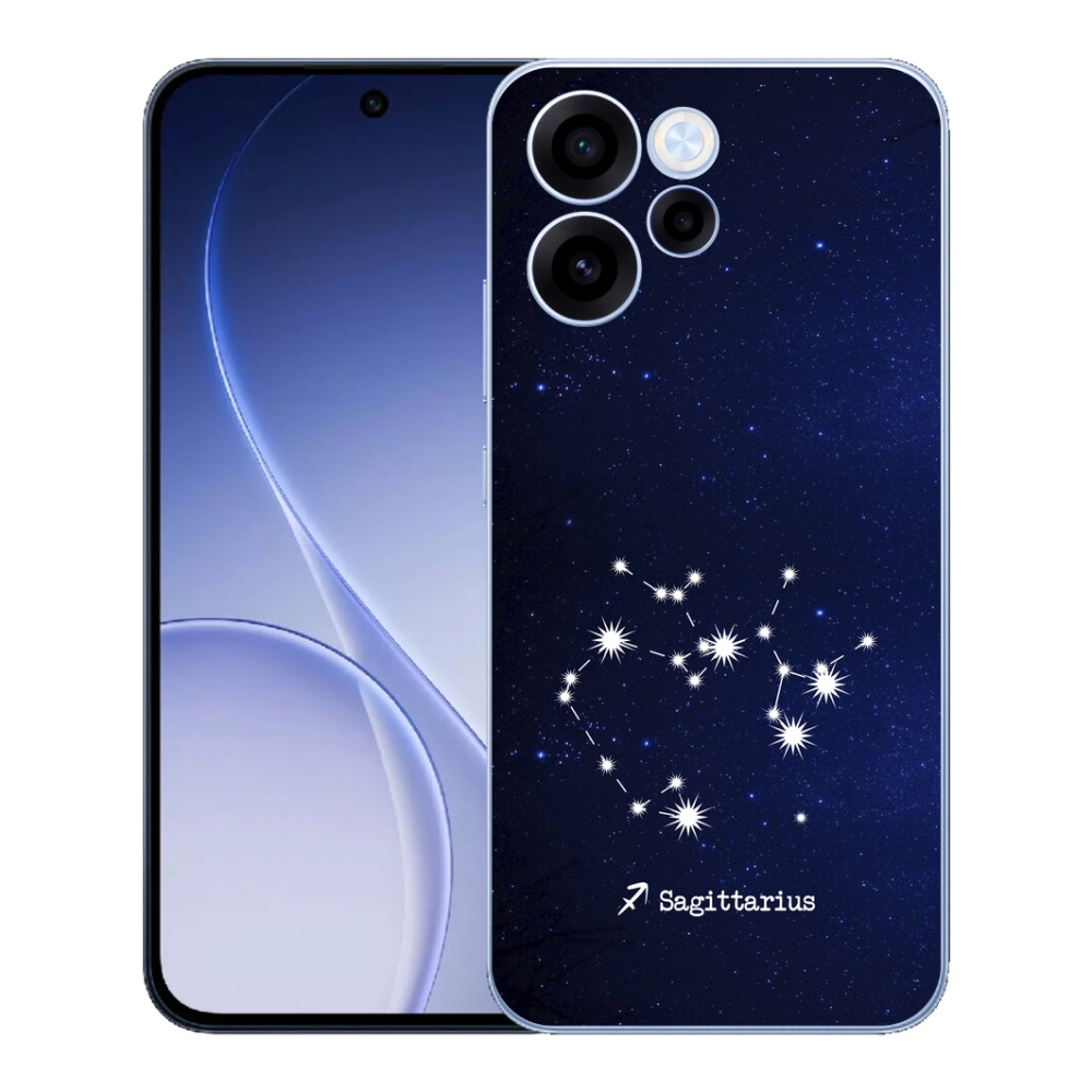 Gelový kryt mmCase na Oppo Reno 15 FS 5G - souhvězdí Střelce