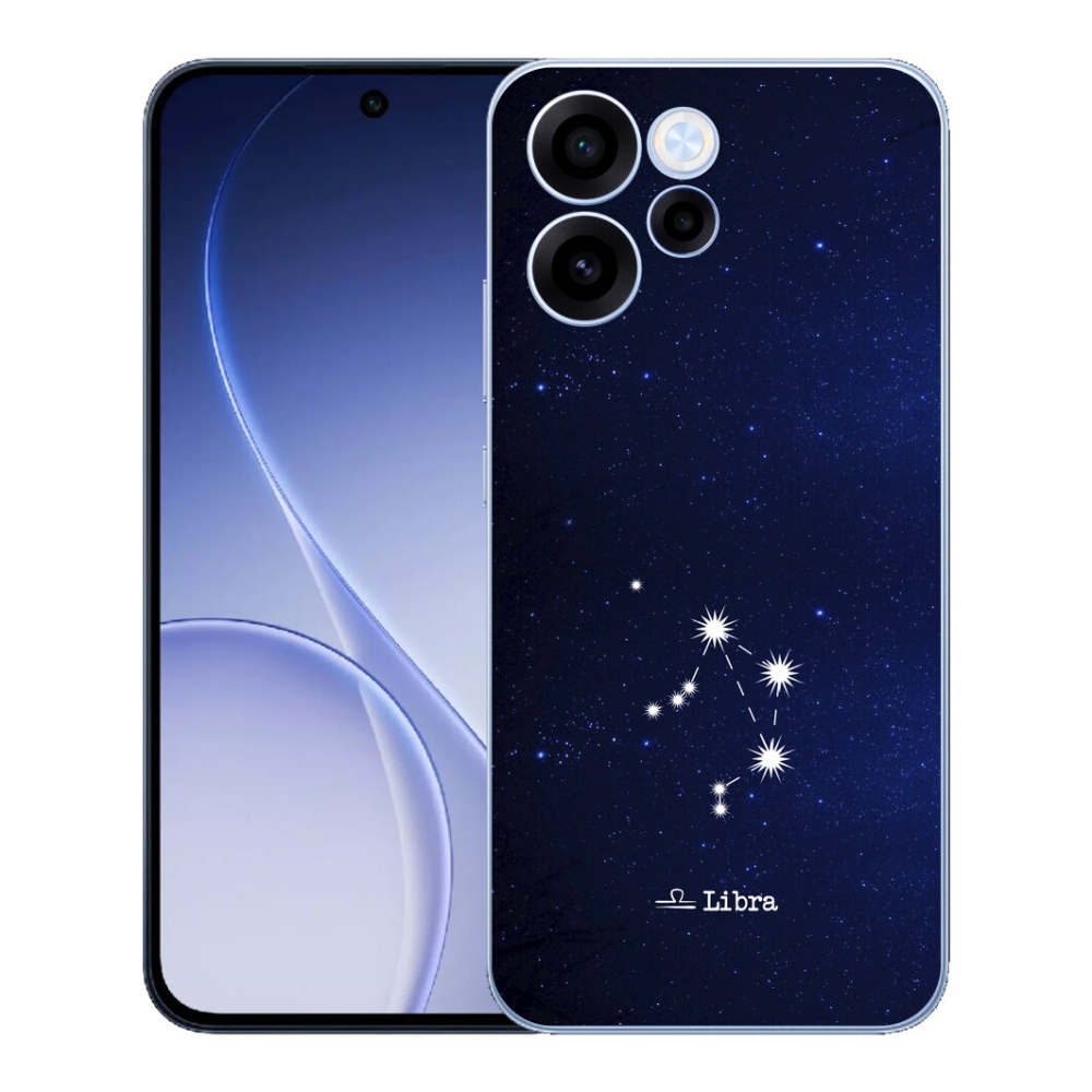 Gelový kryt mmCase na Oppo Reno 15 FS 5G - souhvězdí Váhy