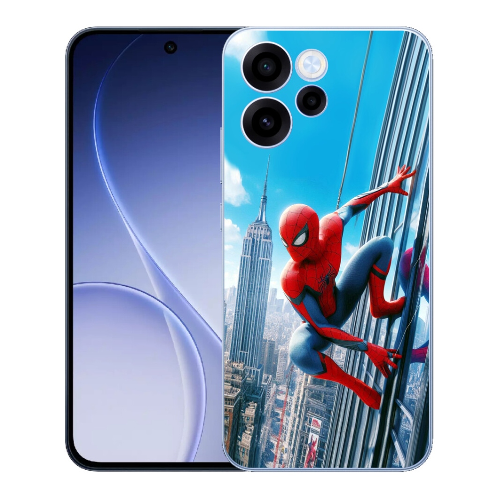 Gelový kryt mmCase na Oppo Reno 15 FS 5G - spiderman