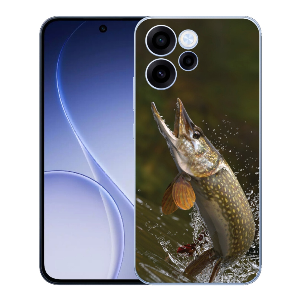 Gelový kryt mmCase na Oppo Reno 15 FS 5G - štika