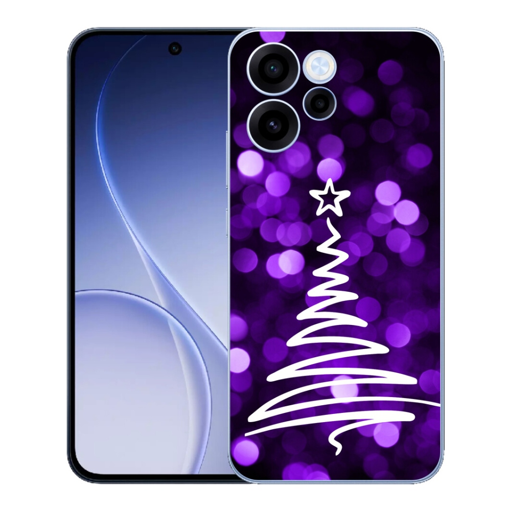 Gelový kryt mmCase na Oppo Reno 15 FS 5G - stromek