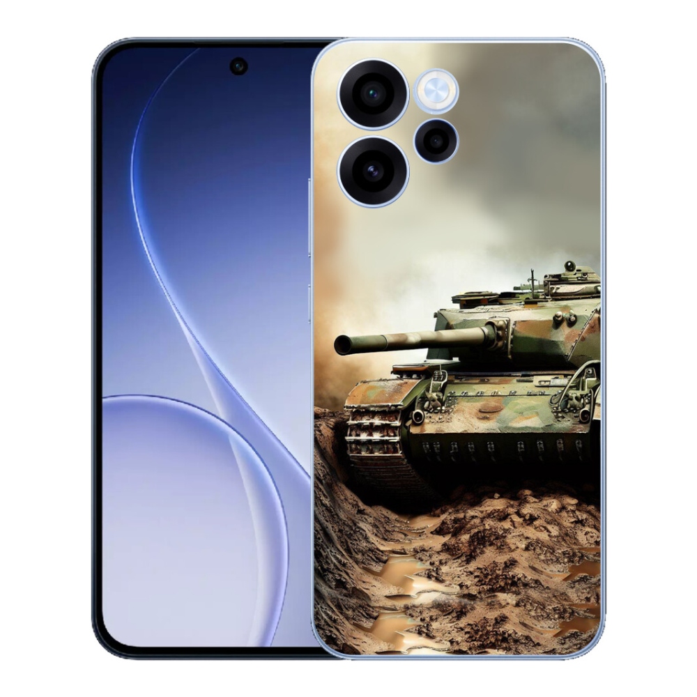 Gelový kryt mmCase na Oppo Reno 15 FS 5G - tank