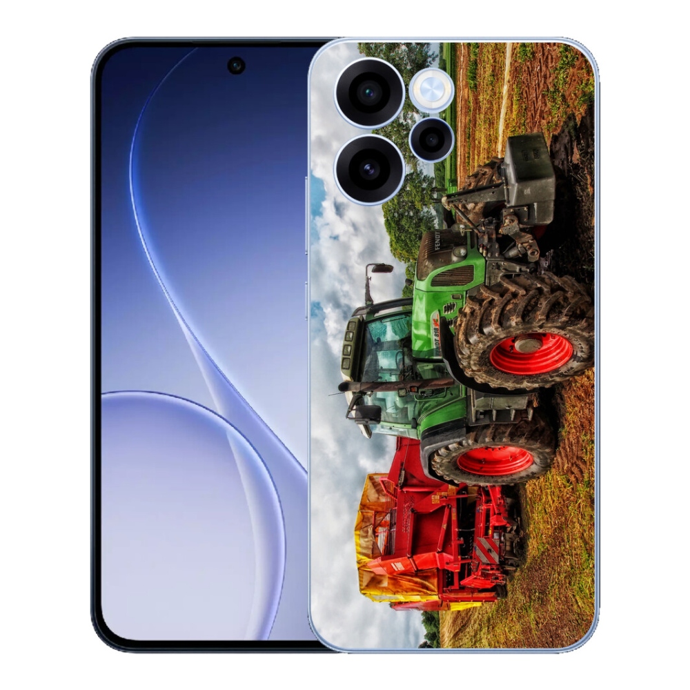 Gelový kryt mmCase na Oppo Reno 15 FS 5G - traktor 4
