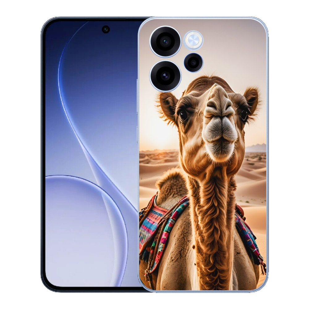 Gelový kryt mmCase na Oppo Reno 15 FS 5G - velbloud