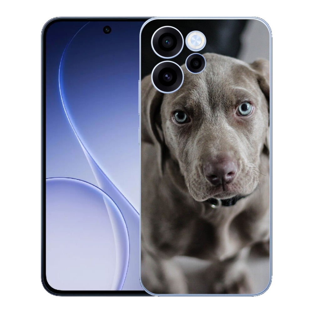 Gelový kryt mmCase na Oppo Reno 15 FS 5G - výmarský ohař