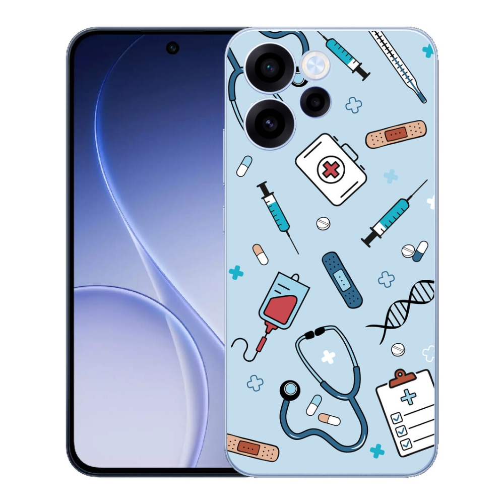 Gelový kryt mmCase na Oppo Reno 15 FS 5G - zdravotnictví 1