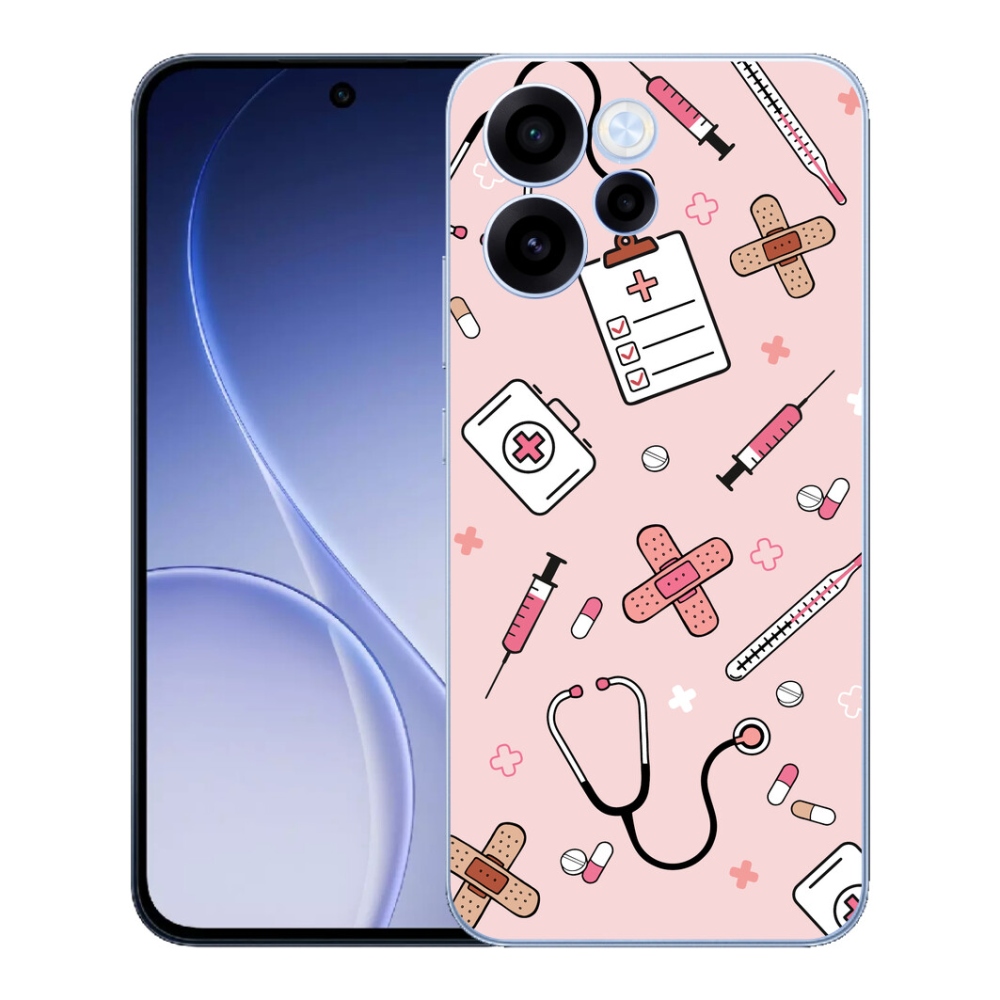 Gelový kryt mmCase na Oppo Reno 15 FS 5G - zdravotnictví 2