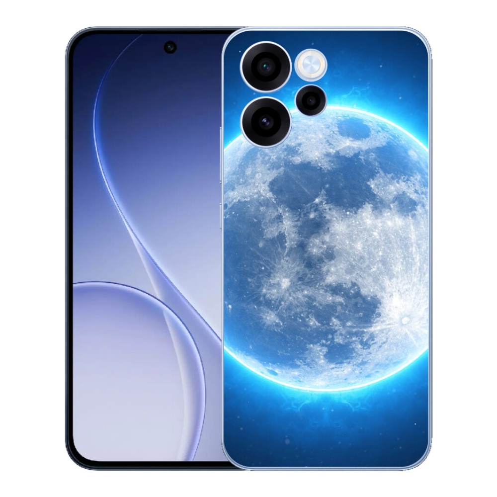 Gelový kryt mmCase na Oppo Reno 15 FS 5G - zeměkoule