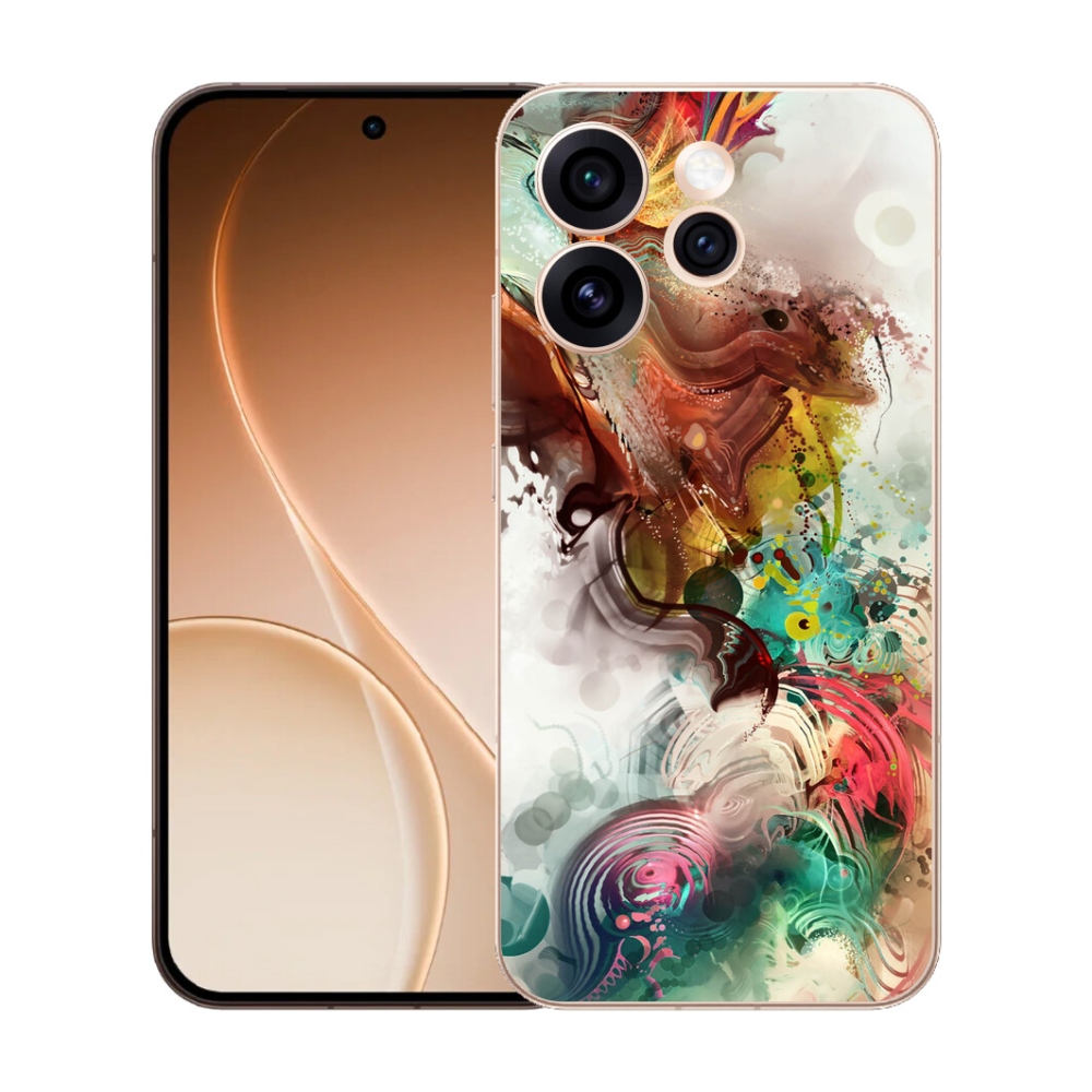 Gelový kryt mmCase na Oppo Reno 15 Pro 5G - abstrakt 1