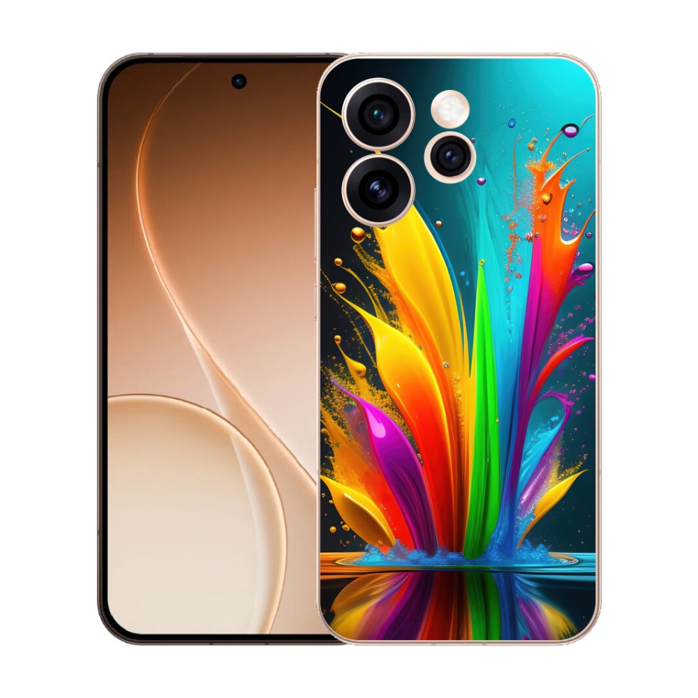 Gelový kryt mmCase na Oppo Reno 15 Pro 5G - abstraktní motiv 1