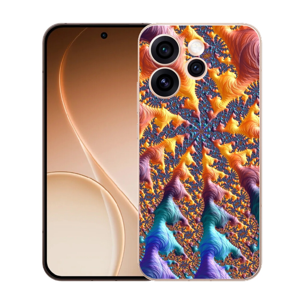 Gelový kryt mmCase na Oppo Reno 15 Pro 5G - abstraktní motiv 23