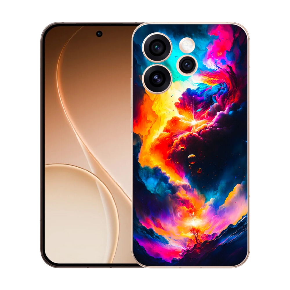 Gelový kryt mmCase na Oppo Reno 15 Pro 5G - abstraktní motiv