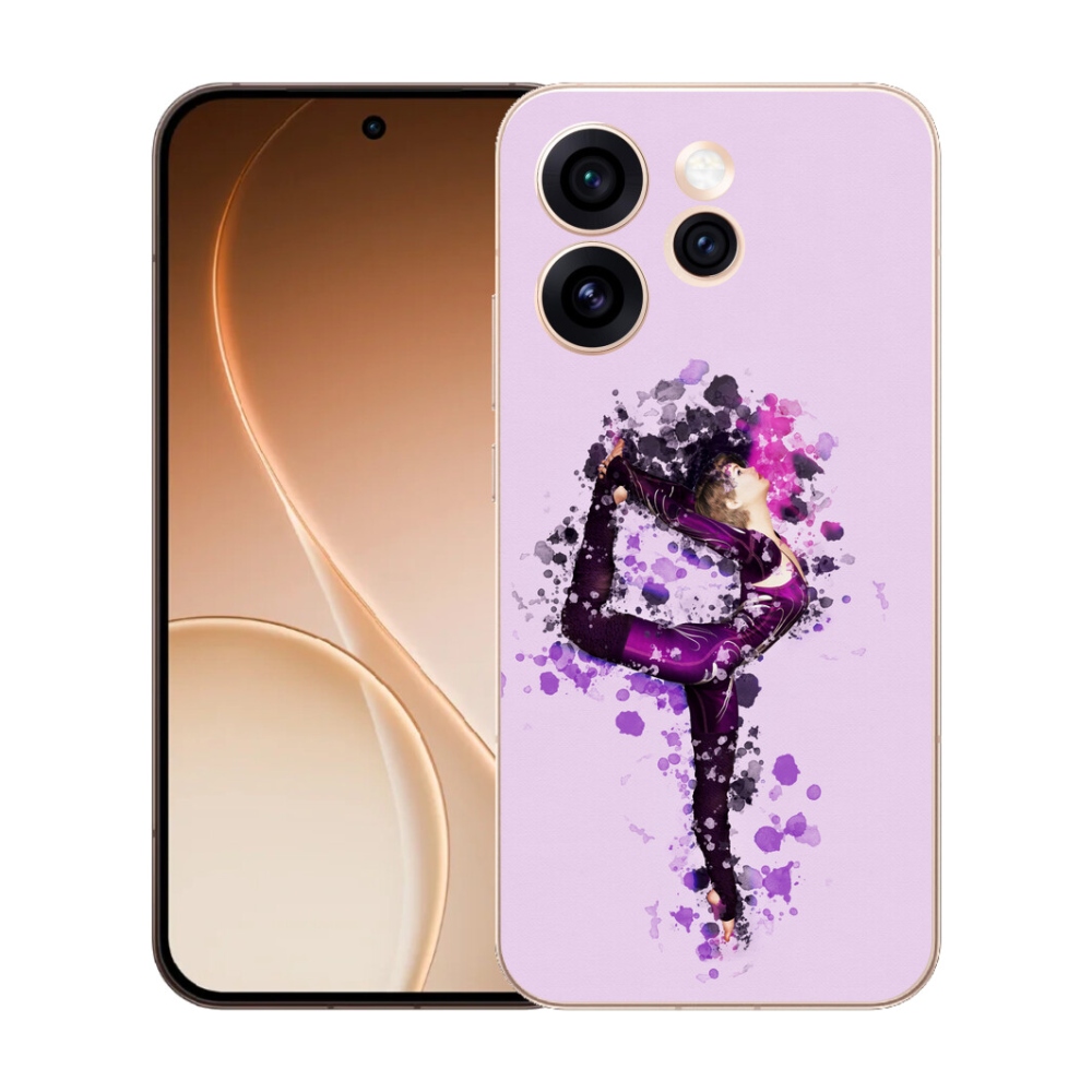 Gelový kryt mmCase na Oppo Reno 15 Pro 5G - baletka