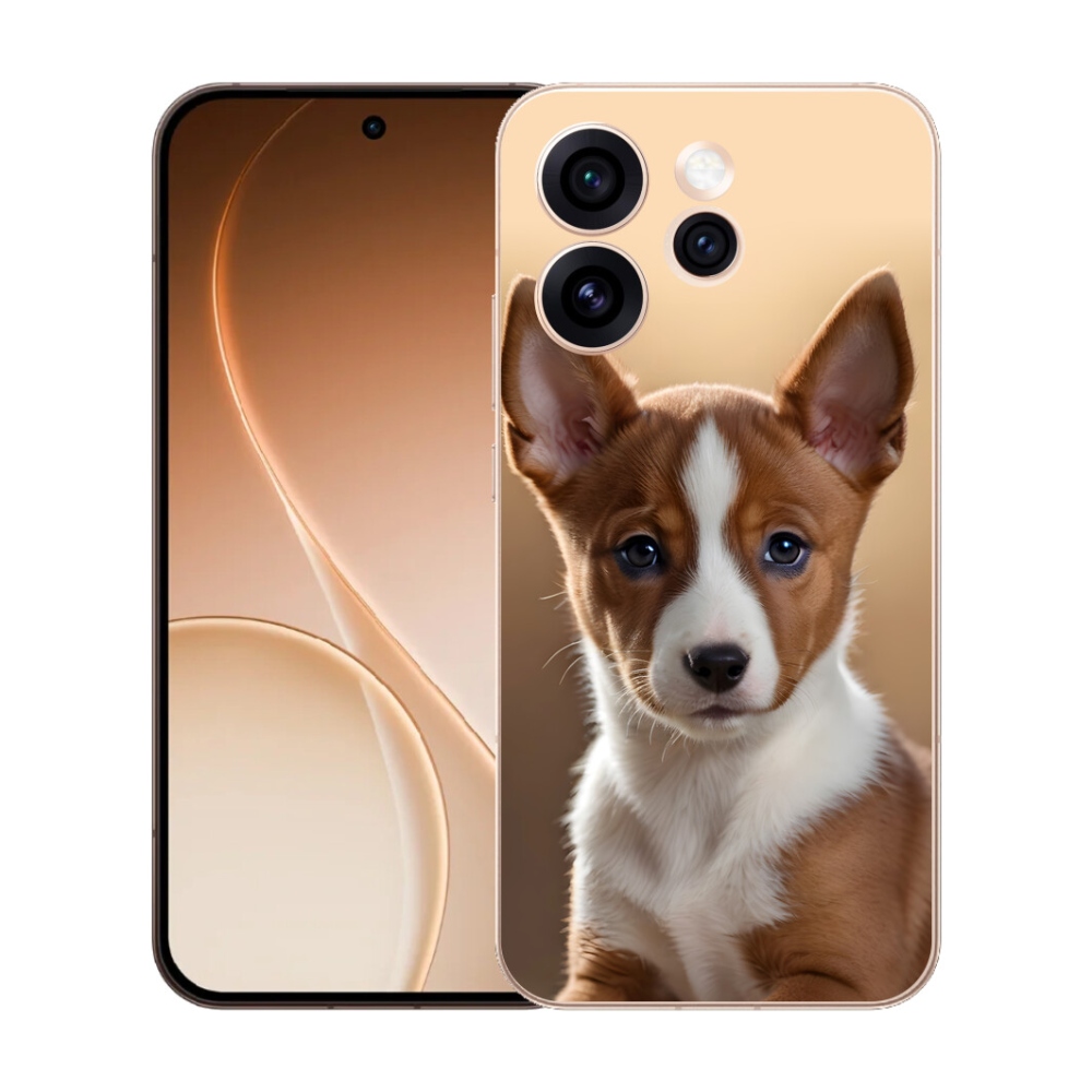 Gelový kryt mmCase na Oppo Reno 15 Pro 5G - basenji