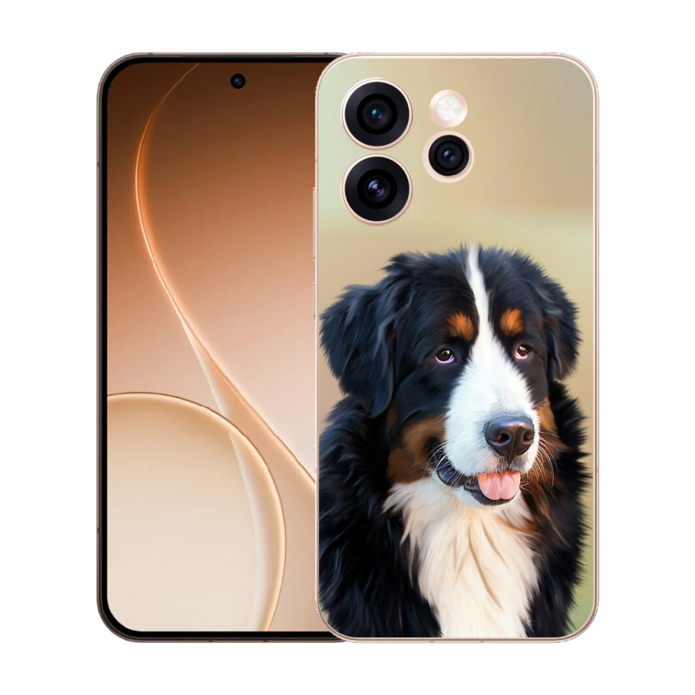 Gelový kryt mmCase na Oppo Reno 15 Pro 5G - bernský salašnický pes
