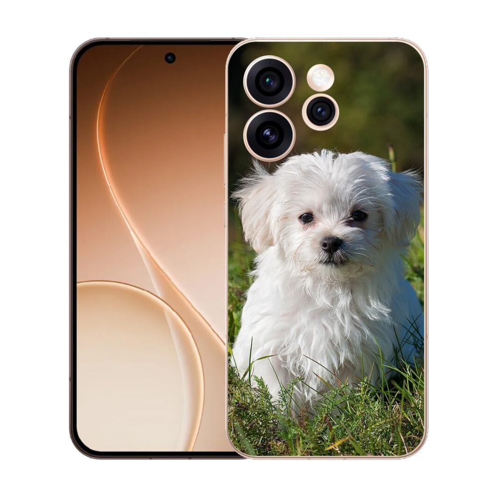 Gelový kryt mmCase na Oppo Reno 15 Pro 5G - bišonek