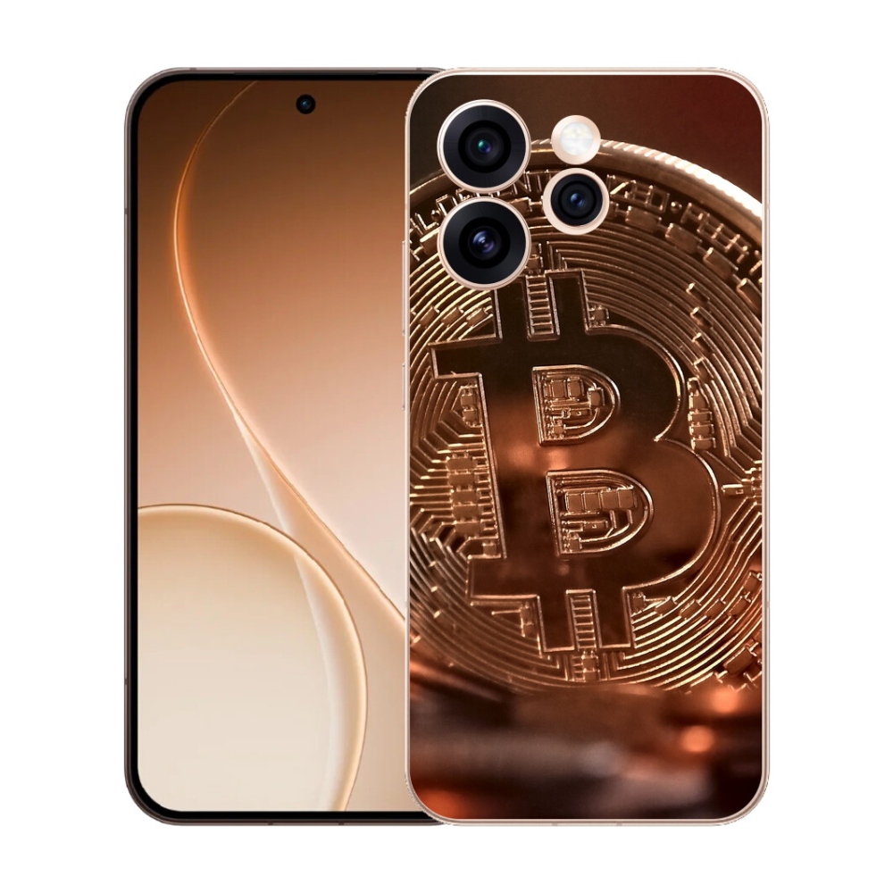 Gelový kryt mmCase na Oppo Reno 15 Pro 5G - bitcoin