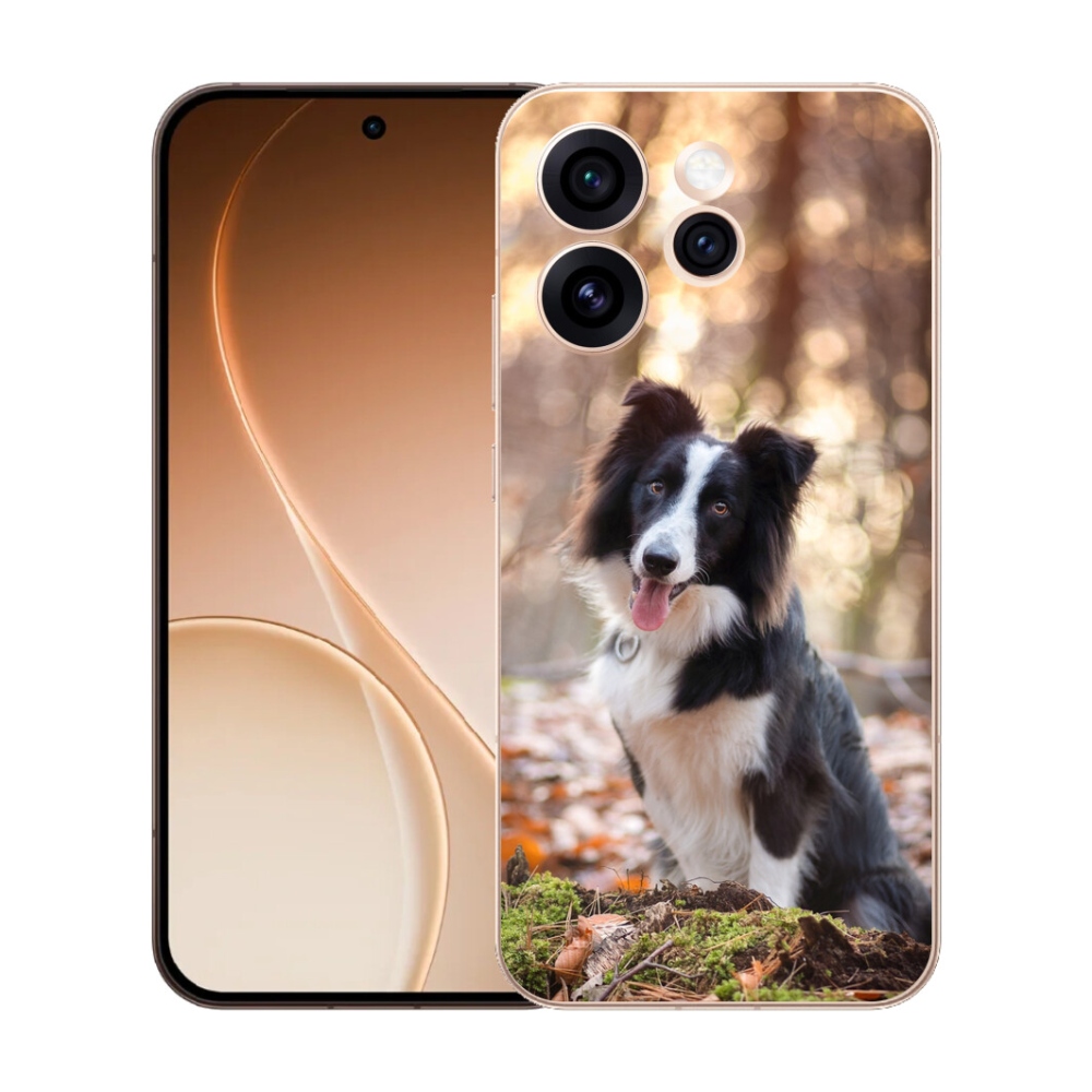 Gelový kryt mmCase na Oppo Reno 15 Pro 5G - border kolie 1