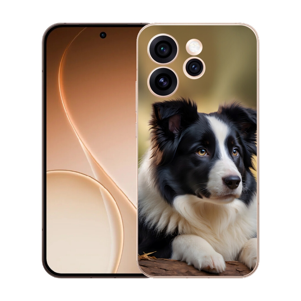 Gelový kryt mmCase na Oppo Reno 15 Pro 5G - border kolie 2