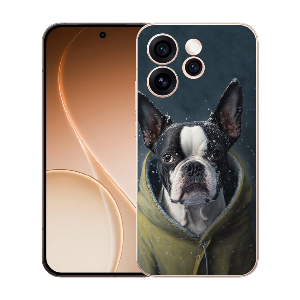 Gelový kryt mmCase na Oppo Reno 15 Pro 5G - buldoček
