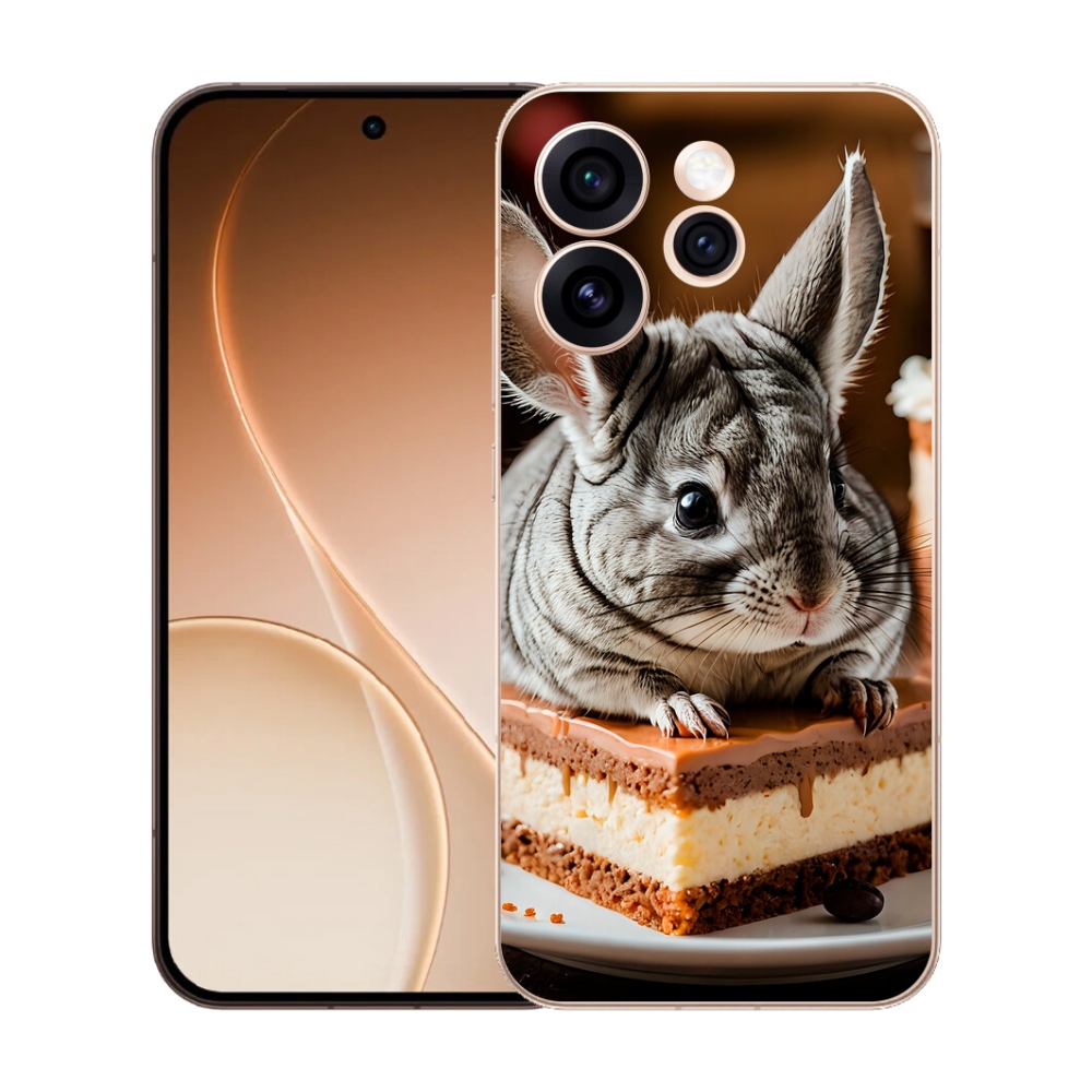 Gelový kryt mmCase na Oppo Reno 15 Pro 5G - činčila
