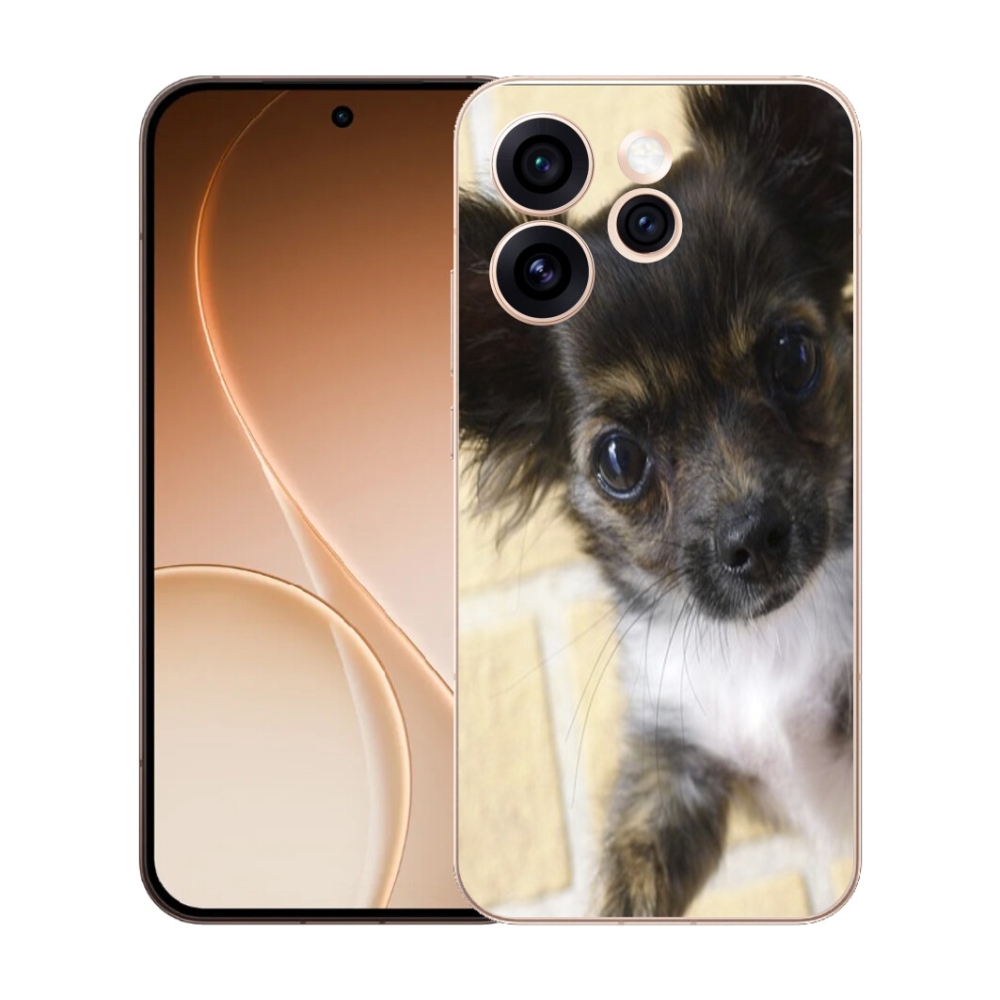 Gelový kryt mmCase na Oppo Reno 15 Pro 5G - čivava 2