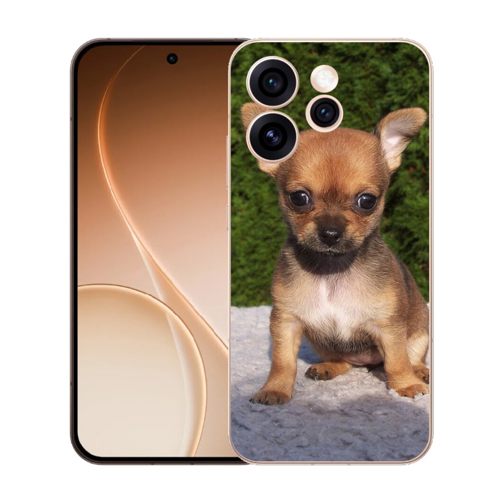 Gelový kryt mmCase na Oppo Reno 15 Pro 5G - čivava 3