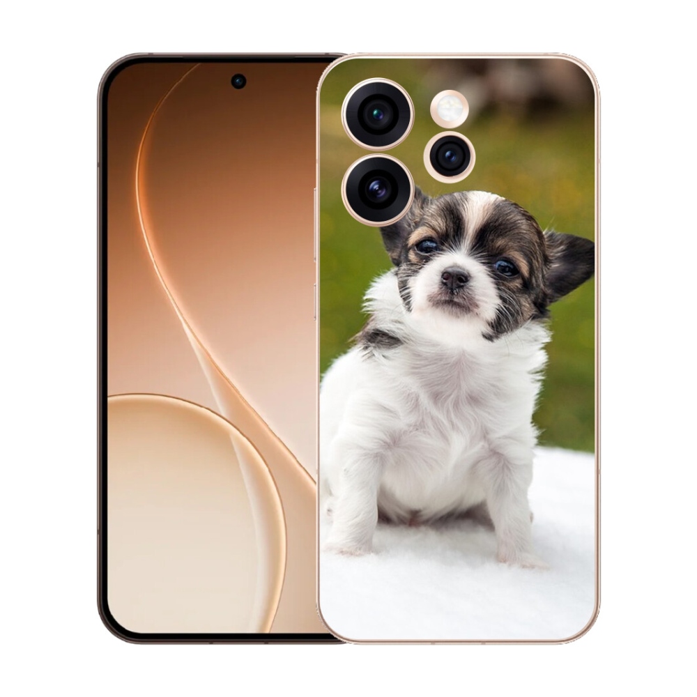 Gelový kryt mmCase na Oppo Reno 15 Pro 5G - čivava 4
