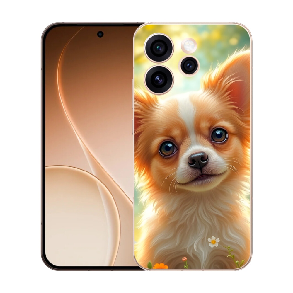 Gelový kryt mmCase na Oppo Reno 15 Pro 5G - čivava 5