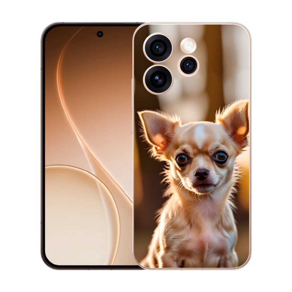 Gelový kryt mmCase na Oppo Reno 15 Pro 5G - čivava 6