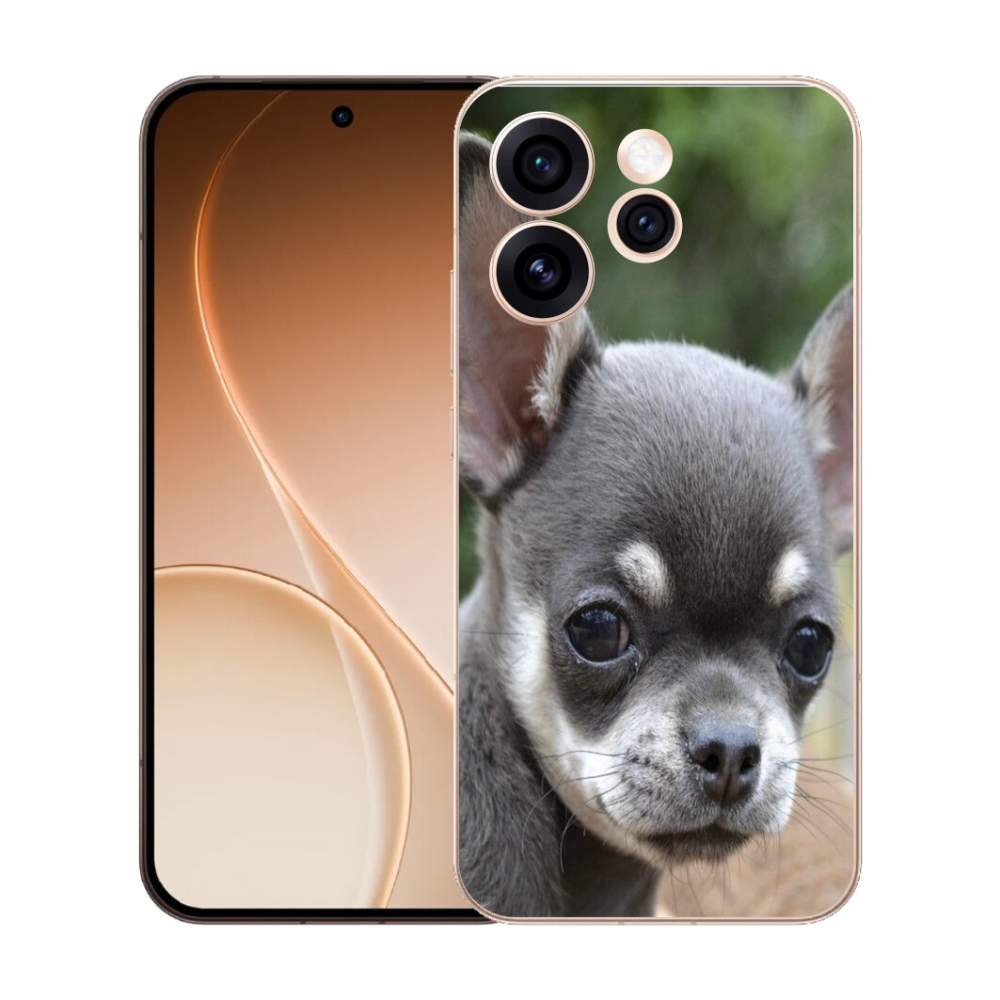 Gelový kryt mmCase na Oppo Reno 15 Pro 5G - čivava