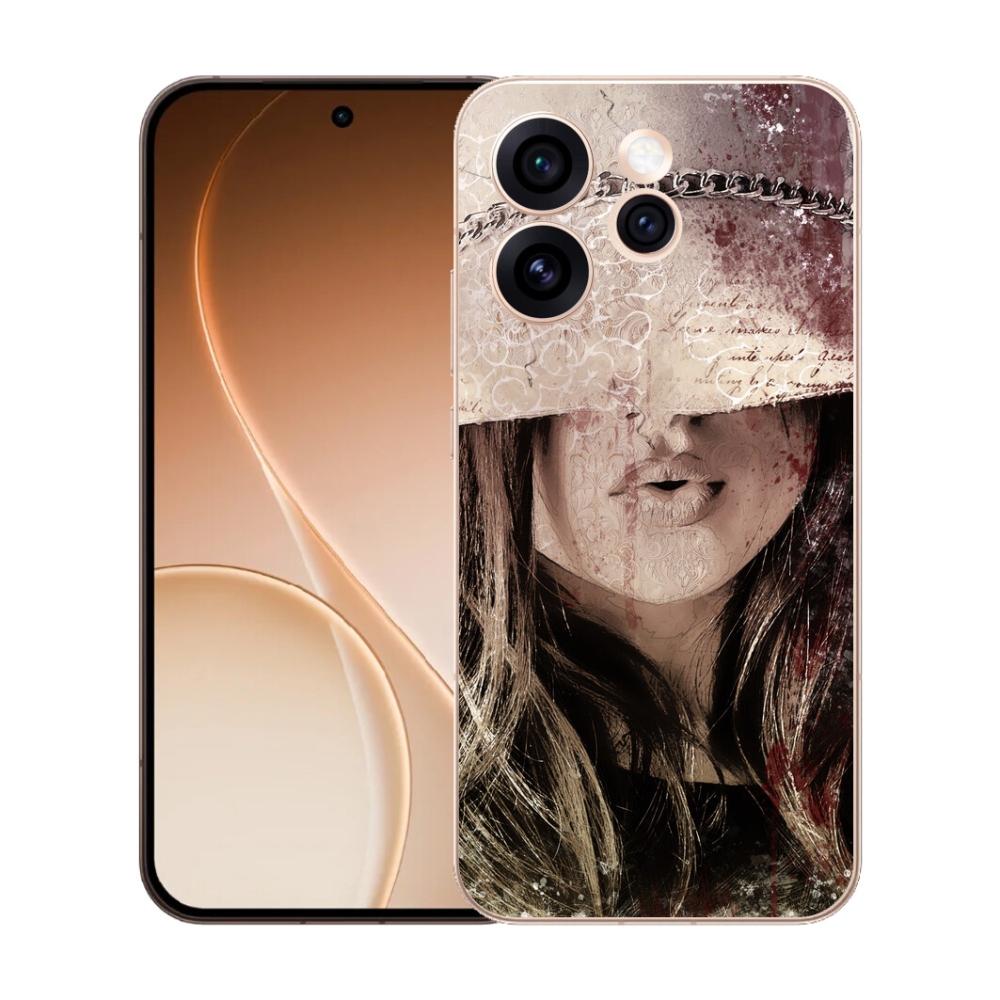 Gelový kryt mmCase na Oppo Reno 15 Pro 5G - dívka
