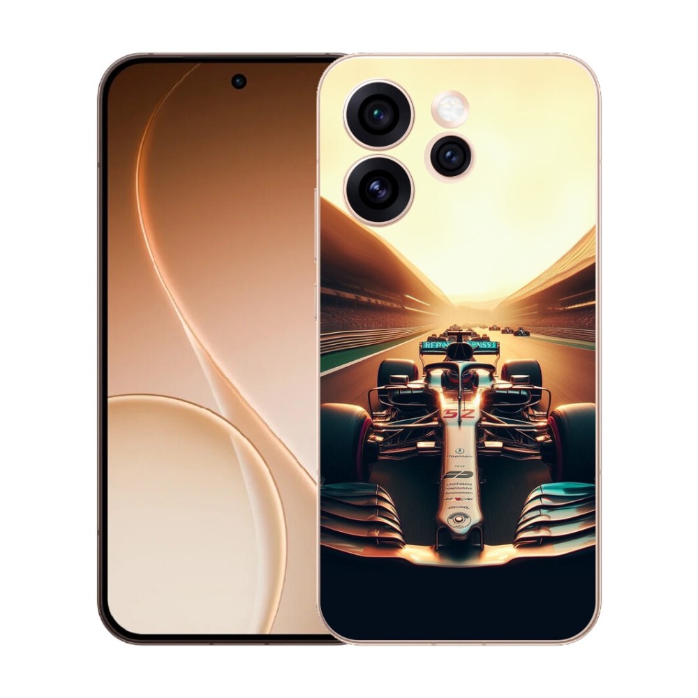 Gelový kryt mmCase na Oppo Reno 15 Pro 5G - formule 1