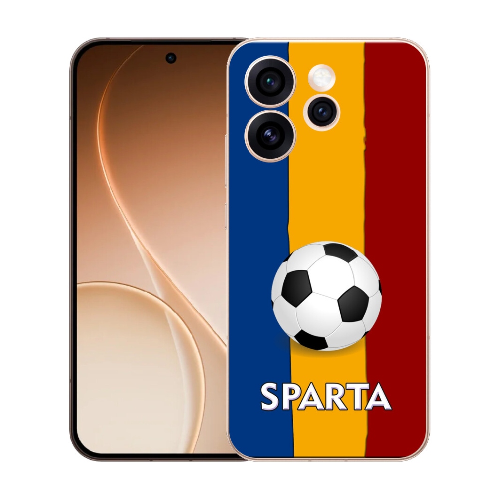 Gelový kryt mmCase na Oppo Reno 15 Pro 5G - fotbal 1