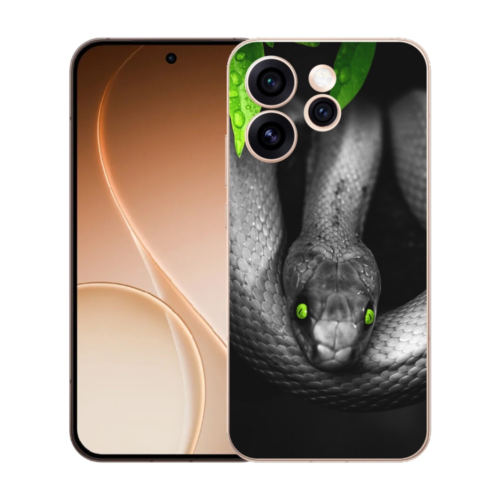 Gelový kryt mmCase na Oppo Reno 15 Pro 5G - had